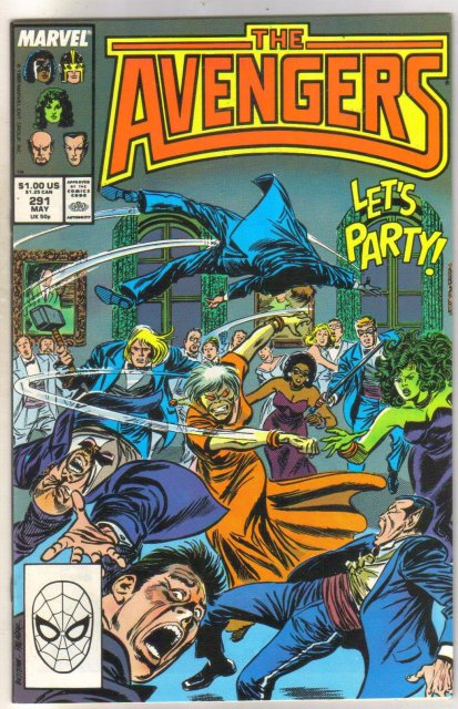 The Avengers #291 comic book near mint 9.4