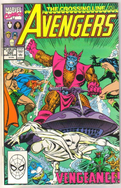 Avengers #321 comic book near mint 9.4