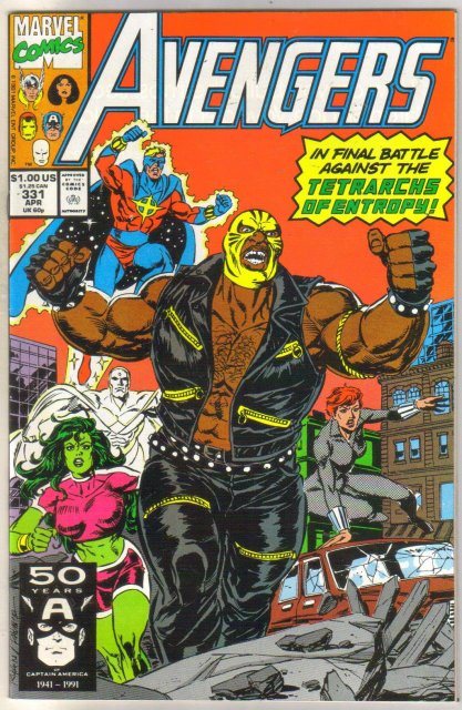 Avengers #331 comic book near mint 9.4