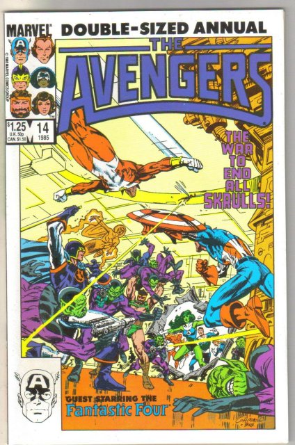 The Avengers Annual #14 comic book mint 9.8