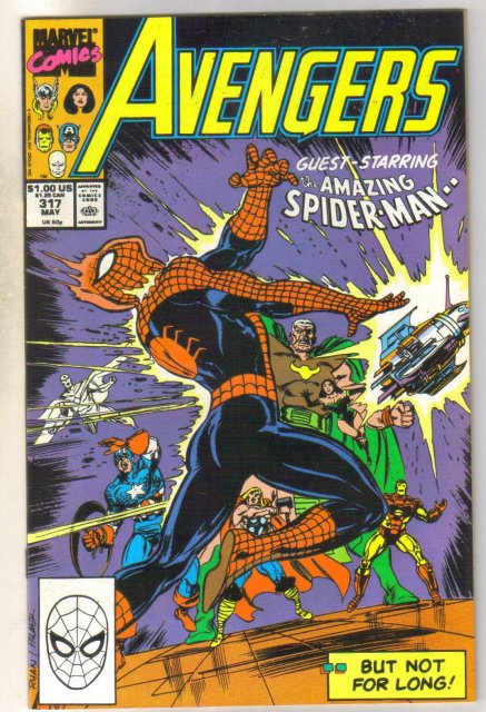 Avengers #317 comic book mint 9.8