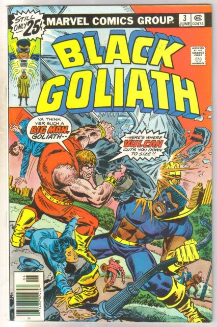Black Goliath #3 comic book very fine 8.0