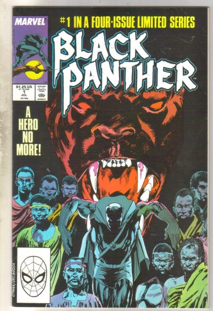 Black Panther #1 comic book very good 4.0