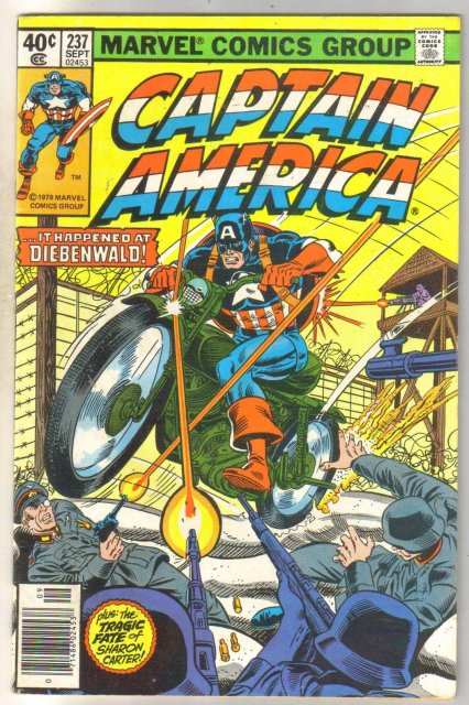 Captain America #237 comic book very fine 8.0