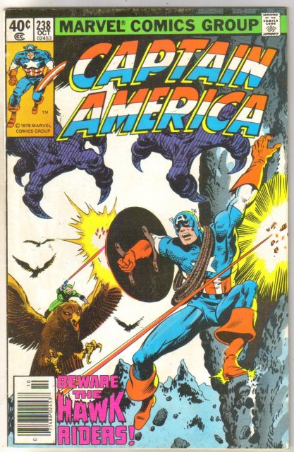 Captain America #238 comic book very fine 8.0