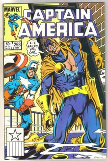 Captain America #293 comic book near mint 9.4