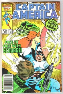 Captain America #320 comic book near mint 9.4