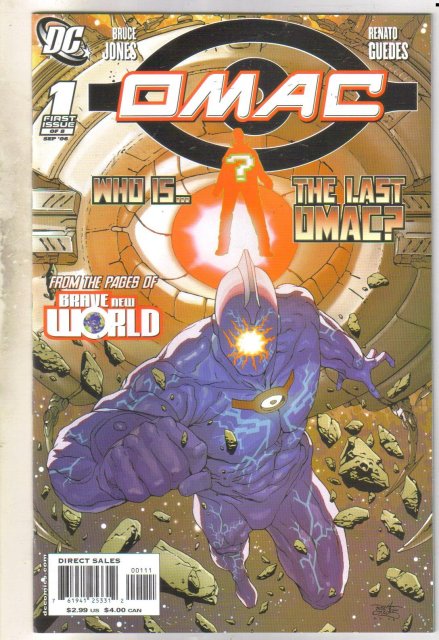 Omac #1 comic book mint 9.8