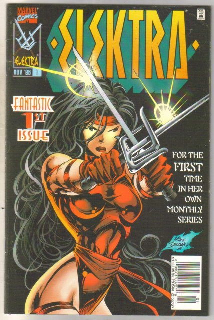 Elektra #1 comic book near mint 9.4