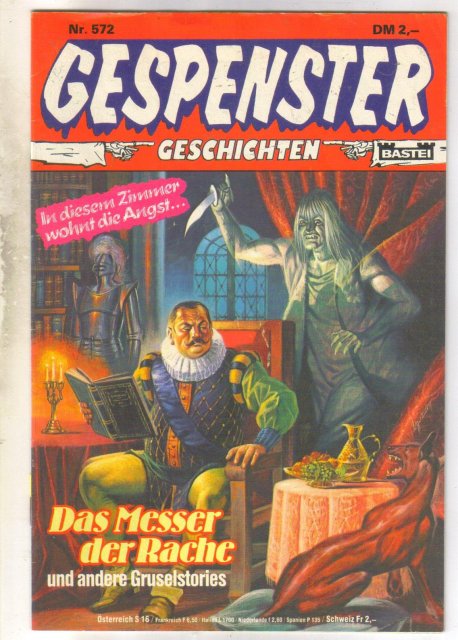 Gespenster Geschichten #572 German language comic book