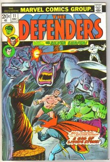 Defenders #11 comic book very fine 8.0