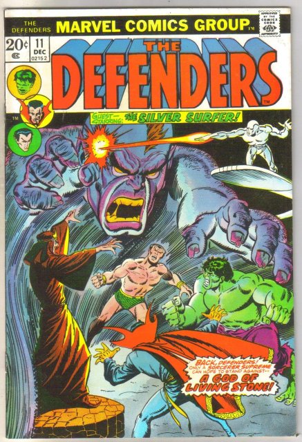 Defenders #11 comic book very fine 8.0