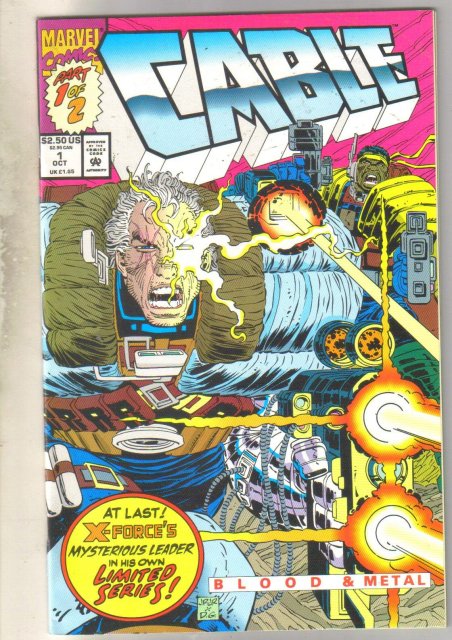 Cable #1 comic book near mint 9.4