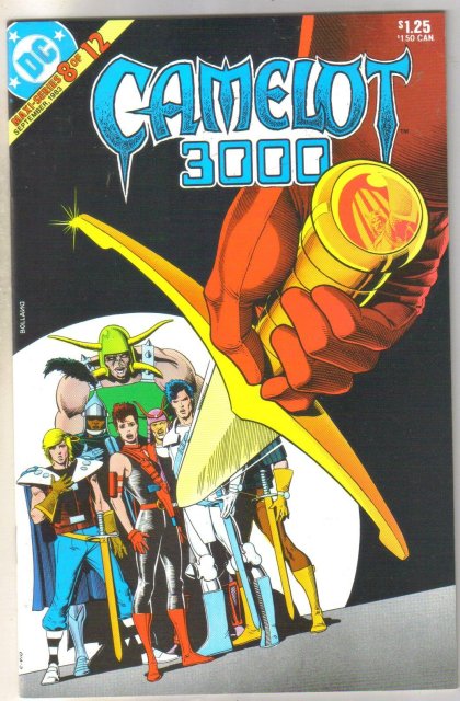 Camelot 3000 #8 comic book mint 9.8