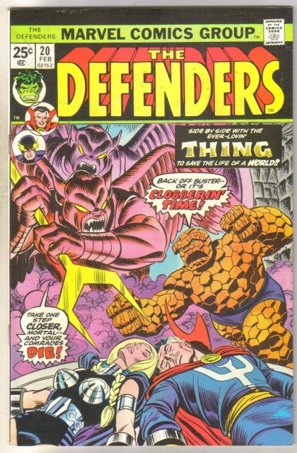 Defenders #20 comic book near mint 9.4
