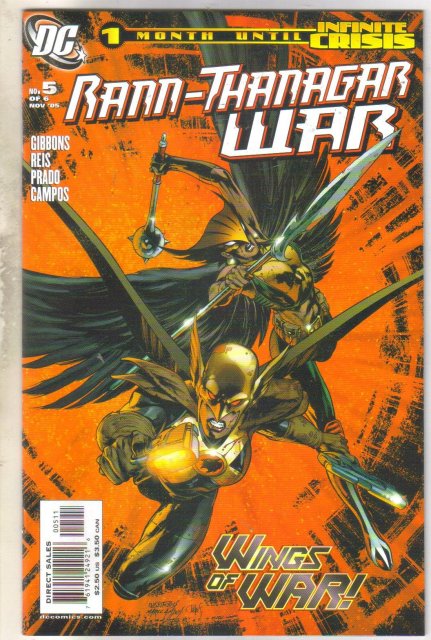 Rann-Thanagar War #5 comic book mint 9.8