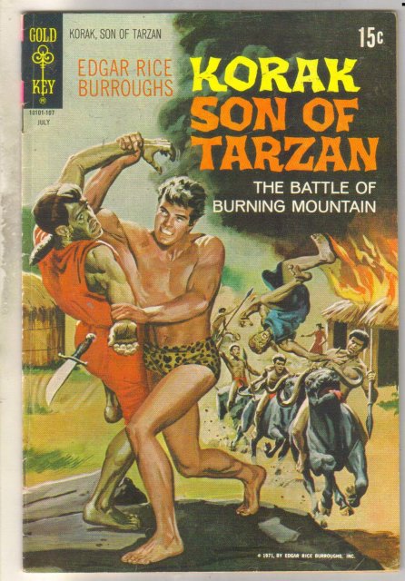 Korak Son of Tarzan #42 comic book fine 6.0