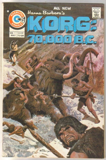 Korg: 70,000 b.c. comic book near mint 9.4
