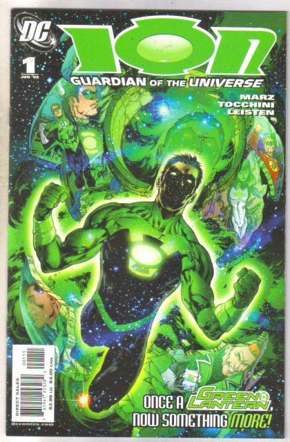 Ion #1 comic book near mint 9.4