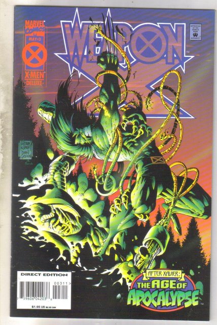 WeaponX #3 comic book near mint 9.4