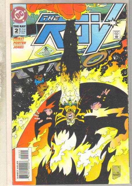 The Ray #2 comic book near mint 9.4