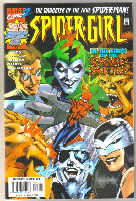 Spider-girl #25 comic book near mint 9.4