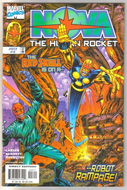 Nova The Human Rocket #3 comic book mint 9.8