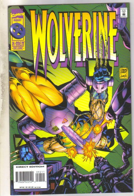 Wolverine #92 comic book mint 9.8