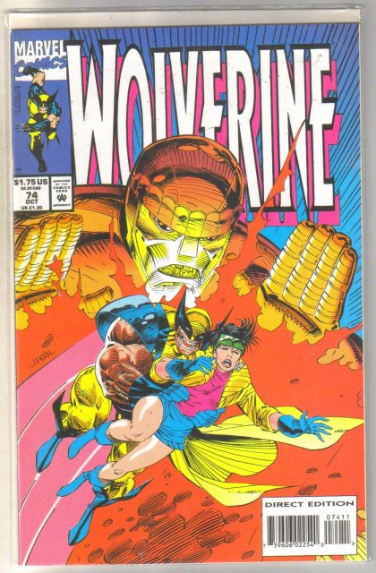 Wolverine #74 comic book mint 9.8