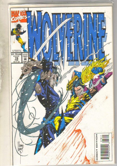 Wolverine #78 comic book mint 9.8