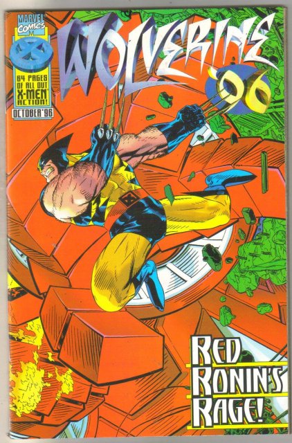 Wolverine Annual '96 comic book near mint 9.4