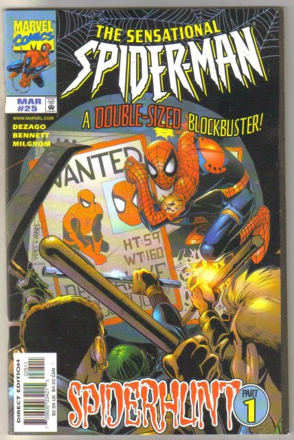 Sensational Spider-man #25 comic book mint 9.8