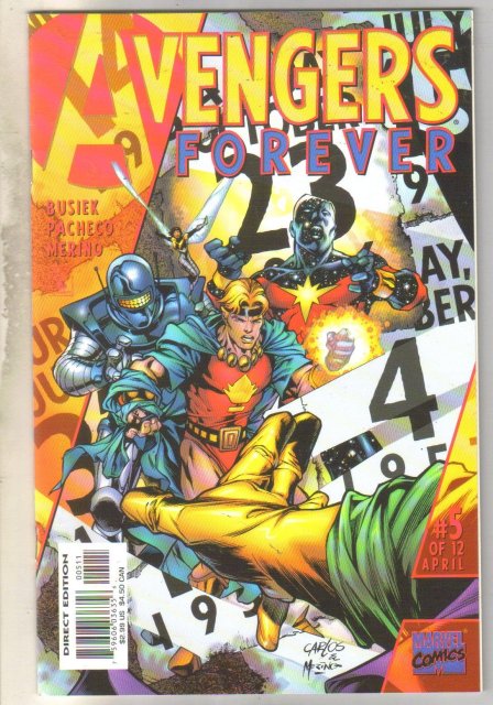 Avengers Forever #5 comic book mint 9.8