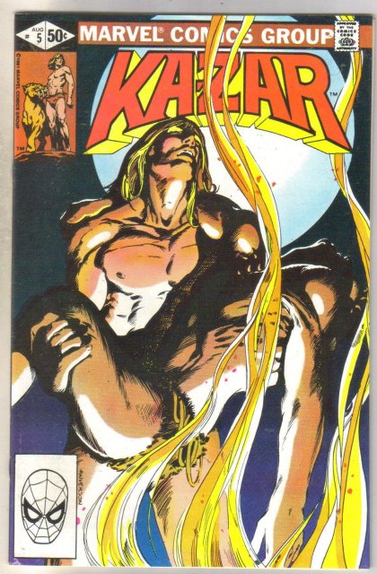 Kazar The Savage #5 comic book mint 9.8