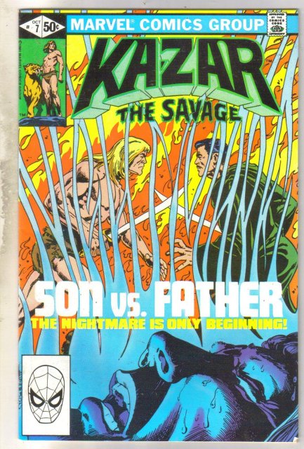 Kazar The Savage #7 comic book near mint 9.4