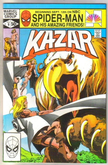 Kazar The Savage #9 comic book mint 9.8