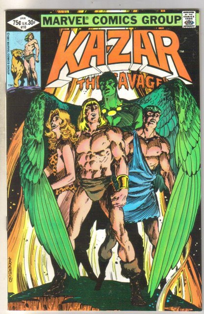 Kazar The Savage #10 comic book near mint 9.4