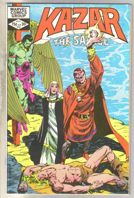 Kazar The Savage #12 comic book mint 9.8