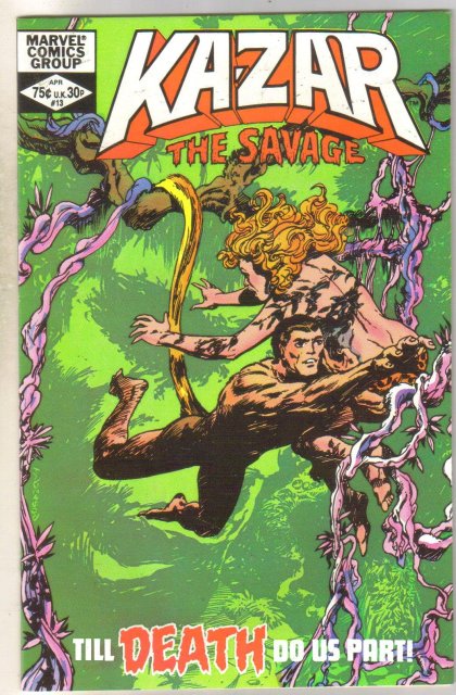 Kazar The Savage #13 comic book mint 9.8