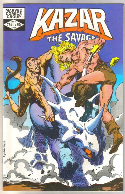 Kazar The Savage #14 comic book mint 9.8