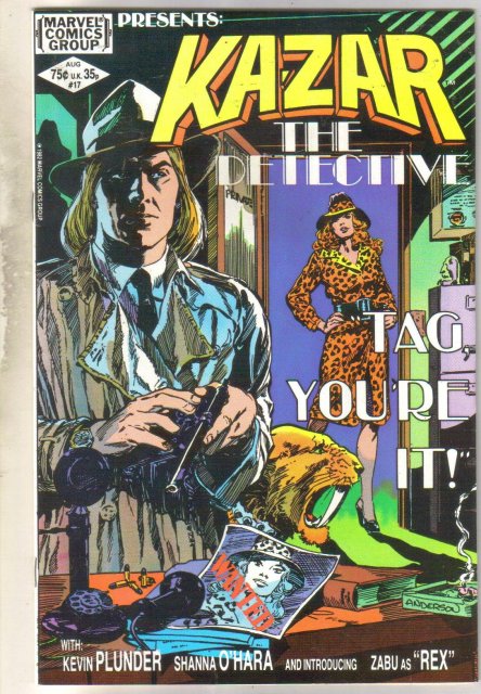Kazar The Savage #17 comic book near mint 9.4