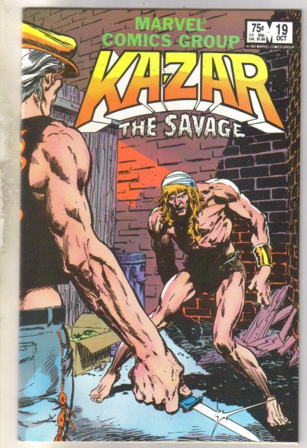 Kazar The Savage #19 comic book near mint 9.4