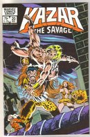 Kazar The Savage #20 comic book near mint 9.4