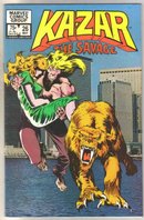 Kazar The Savage #26 comic book near mint 9.4