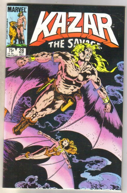 Kazar The Savage #28 comic book mint 9.8