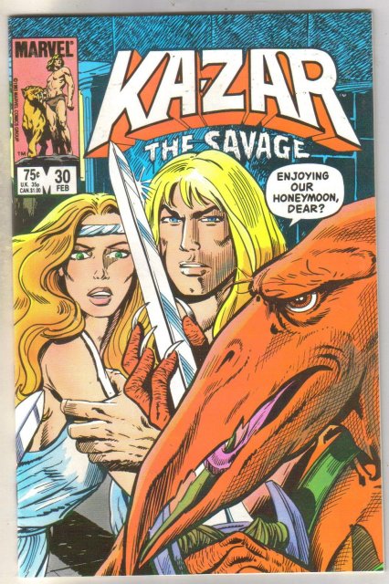 Kazar The Savage #30 comic book mint 9.8