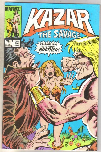Kazar The Savage #32 comic book mint 9.8