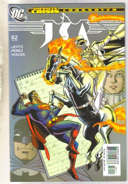 JSA #82 comic book near mint 9.4