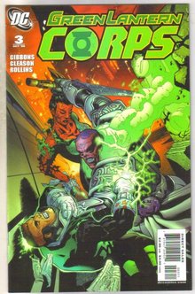 Green Lantern Corps #3 comic book near mint 9.4