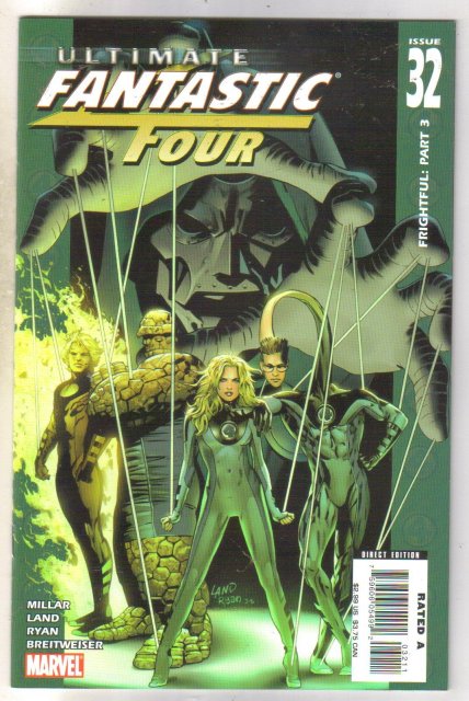 Ultimate Fantastic Four #32 comic book mint 9.8